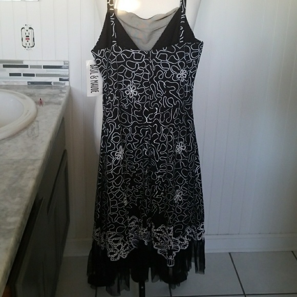 Anthropologie Basil & Maude Beaded Dress NWT - Picture 6 of 7